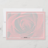 Carte de voeux vierge (Dos)