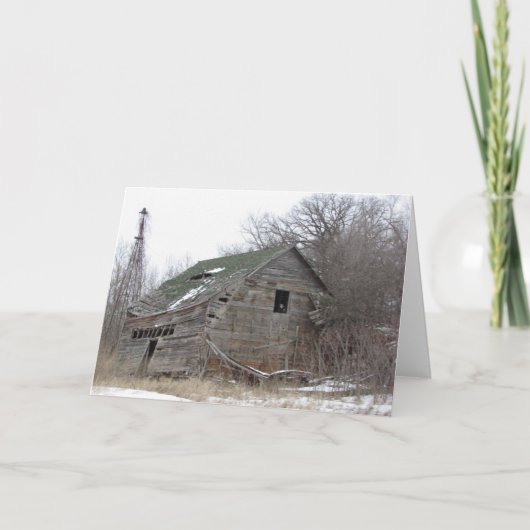 Carte de voeux vierge (Devant)