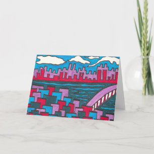 Carte de voeux vierge A4