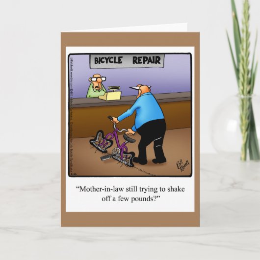 Carte de voeux vierge amusante "Fun & Laughs" (Devant)