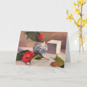 Carte de voeux vierge, Art de Sarah Sedwick (Fleur jaune)