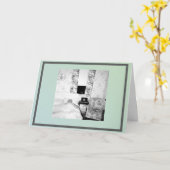 Carte De Voeux Vierge Avec Photo Drôle. (Fleur jaune)