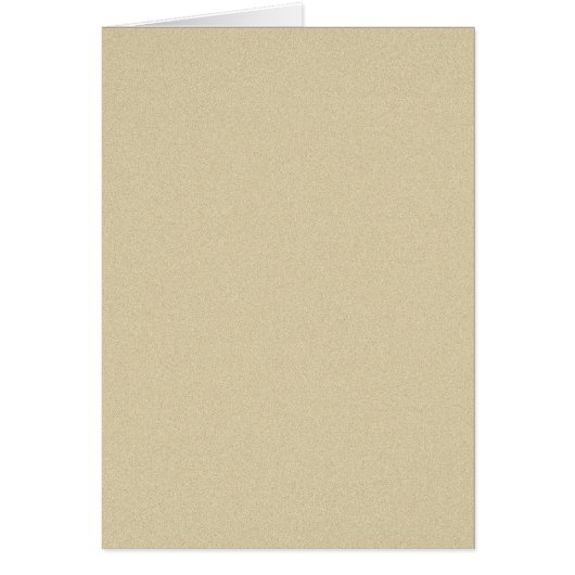 Carte de vœux vierge avec texture de sable doux en (Devant)
