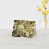 Carte de vœux vierge Button Bush (Fleur jaune)