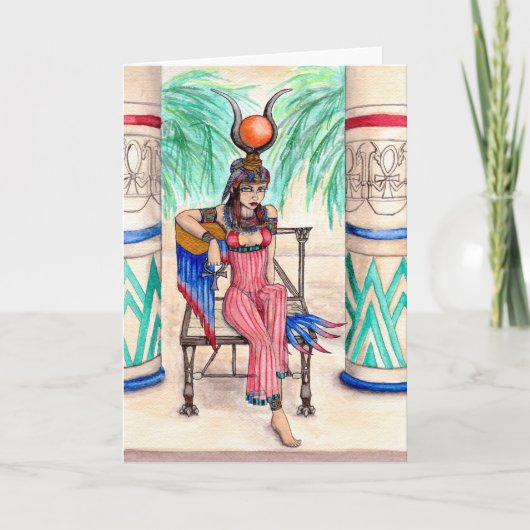 Carte de voeux vierge de "ISIS" (Devant)