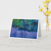 Carte de voeux vierge de Viktor Tilson (Fleur jaune)