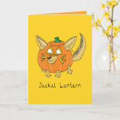 Carte de voeux vierge Halloween (Fleur jaune)