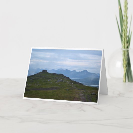 Carte de voeux vierge Norvège (Devant)