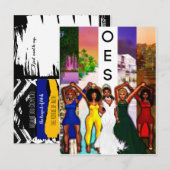 Carte de vœux vierge OES carte postale (Devant / Derrière)