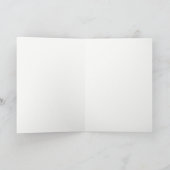Carte de vœux vierge pour chiot Cavalier King Char (Intérieur)