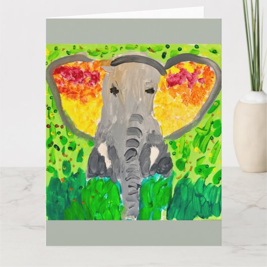 Carte de voeux vierge pour toute occasion (Devant)