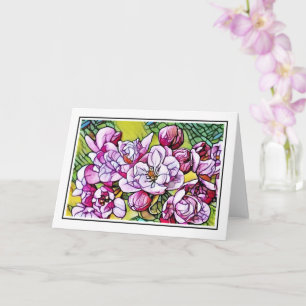 Carte de voeux vierge - SG Lilacs