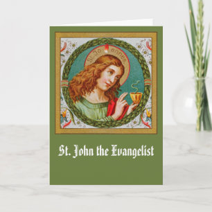 Carte de vœux vierge St. John the Divine (JMAS 06)