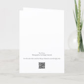 Carte de vœux vierge Tree Peony (Dos)
