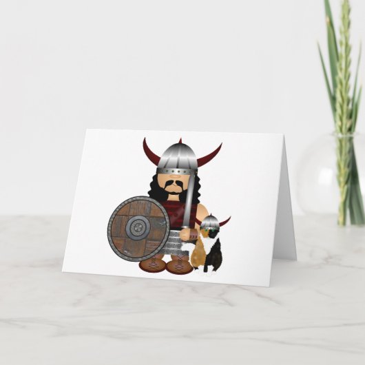 Carte de voeux Viking (Devant)