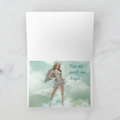 Carte de voeux vilaine d'ange (Intérieur)