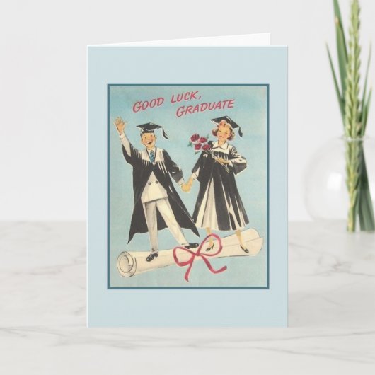 Carte de voeux vintage (Devant)