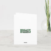 Carte de voeux vintage "Annie Oakley" (Dos)