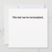 Carte de voeux vintage Aviation Club (Dos)