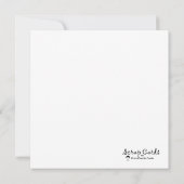 Carte de voeux Vintage Christmas Flat (Dos)