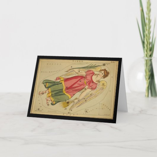 Carte de voeux Virgo (Devant)