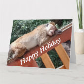 Carte de voeux, voeux de vacances, bonjour (Devant)