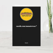 Carte de vœux Vontz Es (Dos)