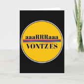 Carte de vœux Vontz Es (Devant)