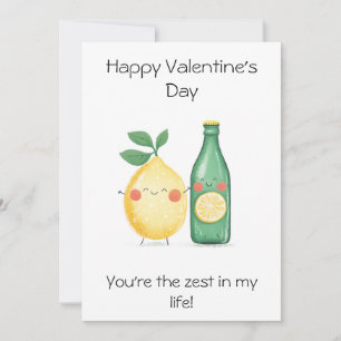 Carte de voeux - Vous êtes le Zest in My Life!