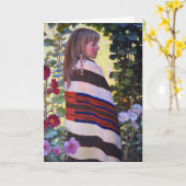 Carte de voeux Wapiya Winyan (Fleur jaune)