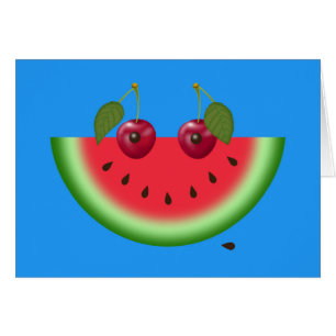 Carte de voeux Watermelon Smile, Encouragement
