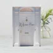 Carte de vœux Welcome Home Flat (Debout devant)