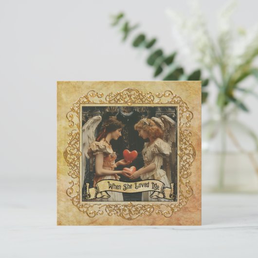 Carte de vœux When She Loved Me (Debout devant)