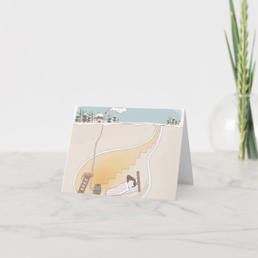 Carte de voeux Whimsical Dreamscapes Citation 10 (Devant)