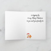 Carte de voeux Whimsical Fox (Intérieur)