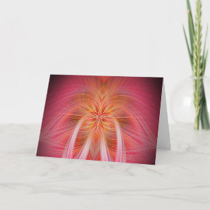 Carte de voeux Whispers rose