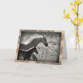 Carte de voeux "Wild Angel" (Fleur jaune)