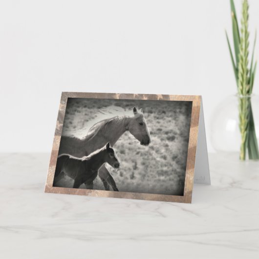 Carte de voeux "Wild Angel" (Devant)