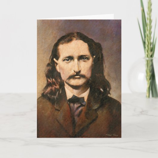 Carte de voeux Wild Bill Hickok (Devant)