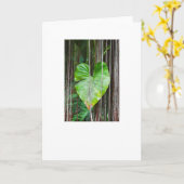 Carte de voeux Wild Heart (Fleur jaune)