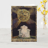 Carte de voeux William Blake Urizen CC0488 (Fleur jaune)