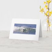 Carte de voeux Windansea (Fleur jaune)