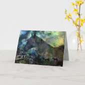 Carte de vœux "Wings of Freedom" (Fleur jaune)