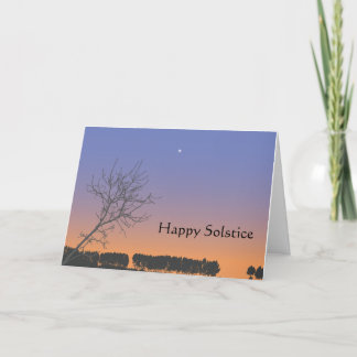 Carte de voeux Winter Solstice
