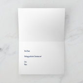 Carte de voeux Winter Wonder Holidays (Intérieur)