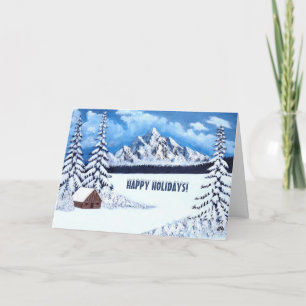 Carte de voeux Winter Wonder Holidays