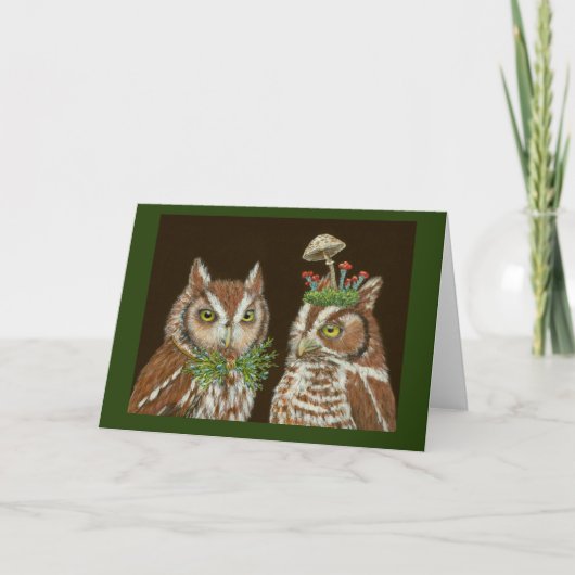 Carte de voeux Woodland Romance (Devant)