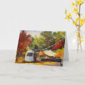 Carte de voeux Woodside Al Fresco (Fleur jaune)