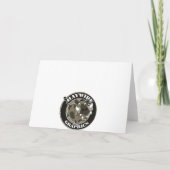 Carte de voeux Wooly Mammoth (Dos)