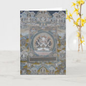 Carte de voeux Yab-Yum (Fleur jaune)